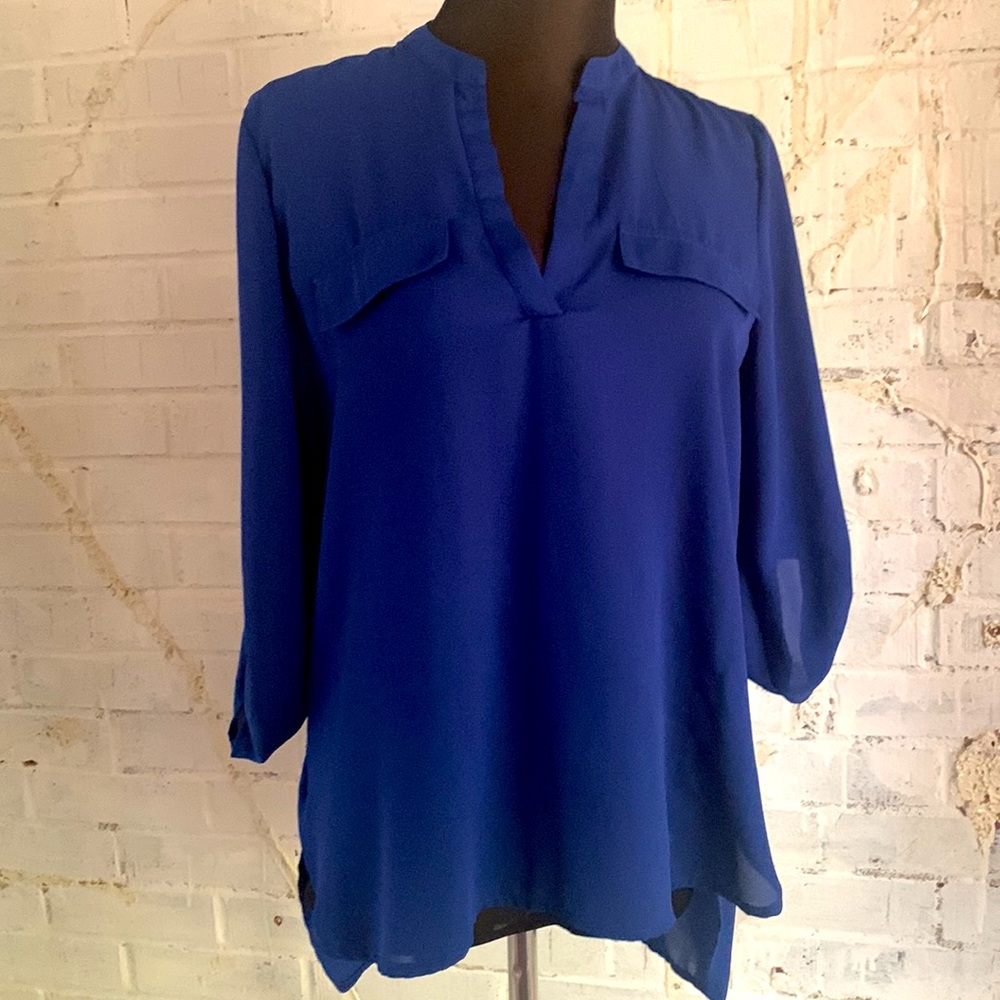 Hippie Rose Blouse blue size Medium